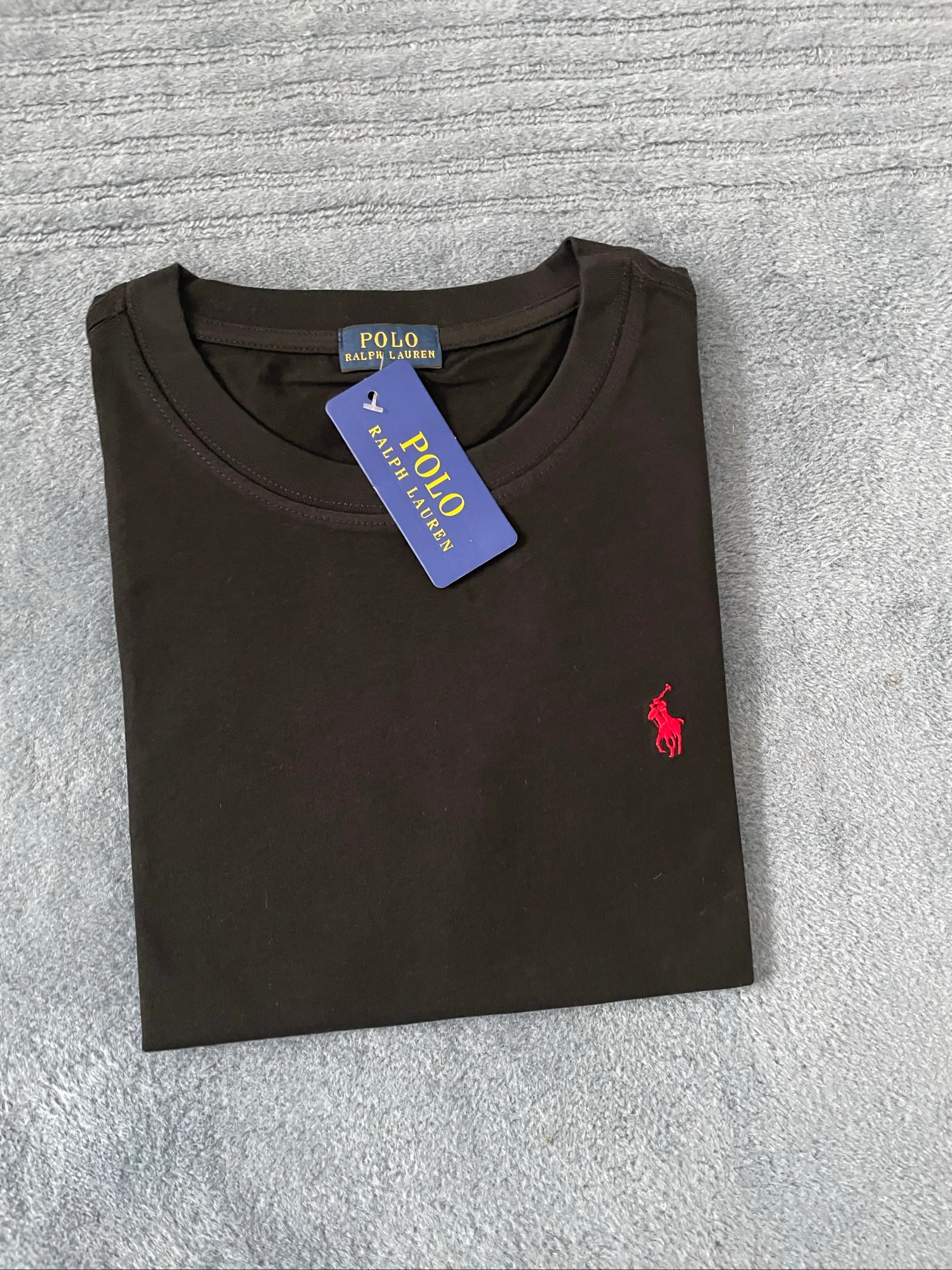 Polo Ralph Lauren preta básica tamanho M – photo 3